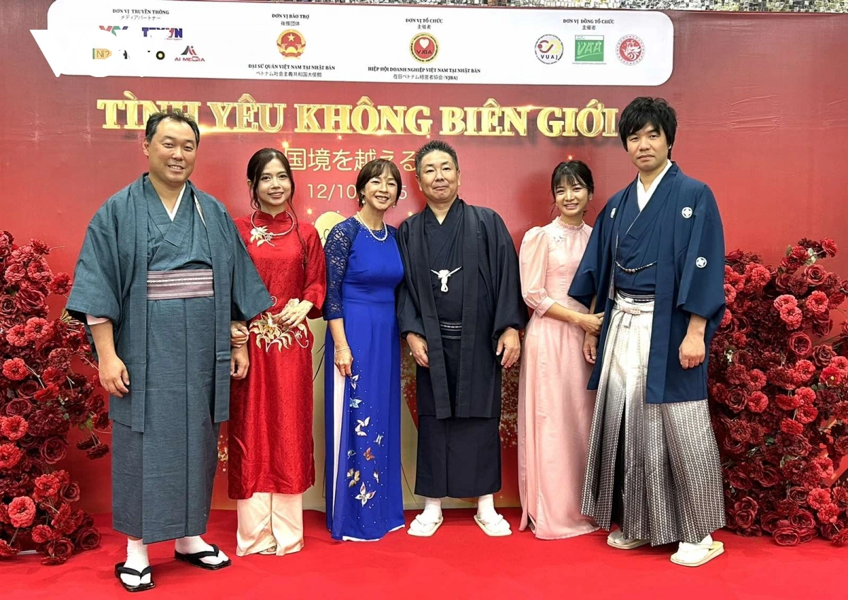 Sự kiện giao lưu giữa các cặp đôi Việt - Nhật, gắn kết tình người hai nước